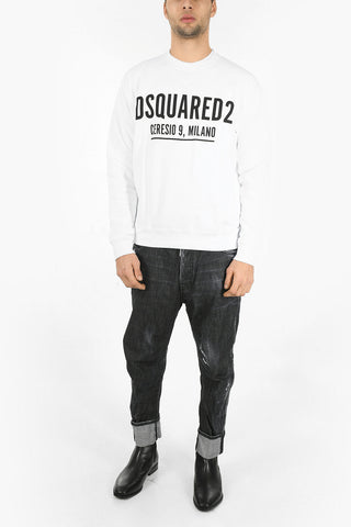 Crew Neck COOL FIT Printed Logo Sweatshirt