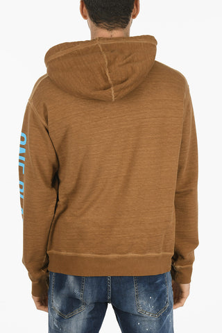 ONE LIFE ONE PLANET Hoodie COOL FIT Sweatshirt with Logo Lettering