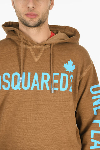 ONE LIFE ONE PLANET Hoodie COOL FIT Sweatshirt with Logo Lettering