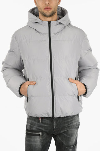 Printed Quilted Down Jacket