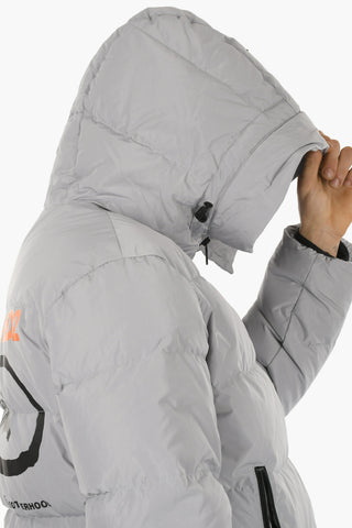 Printed Quilted Down Jacket