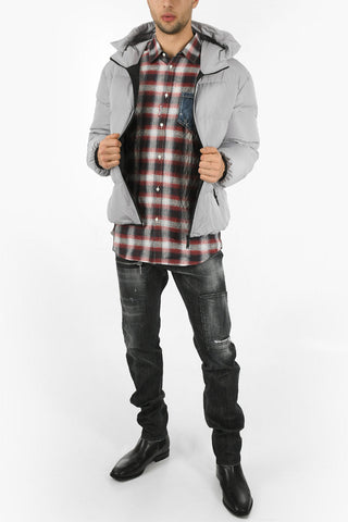 Printed Quilted Down Jacket