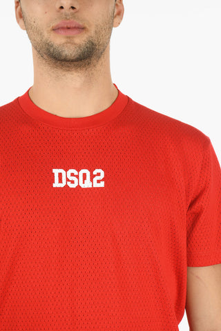 T-Shirt Girocollo in Cotone Traspirante