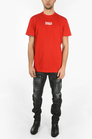 T-Shirt Girocollo in Cotone Traspirante