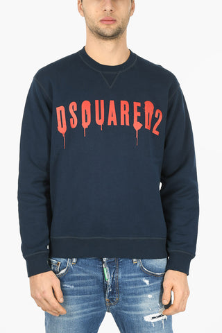 Crew Neck COOL FIT Printed Logo Sweatshirt