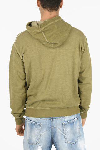 Printed OHH LEAF Crew Neck Sweatshirt