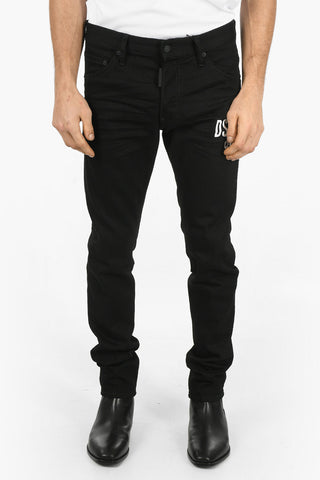 CERESIO 9 Jeans COOL GUY Slim Fit con Lettering 17cm