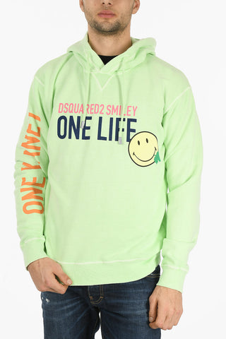 ONE LIFE ONE PLANET SMILEY Hoodie COOL GUY Sweatshirt