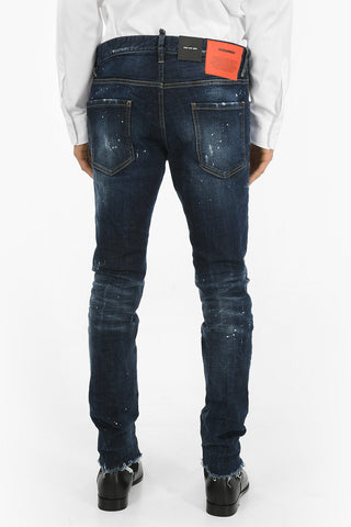Raw Cut-edged COOL GUY FIT Denims 16cm