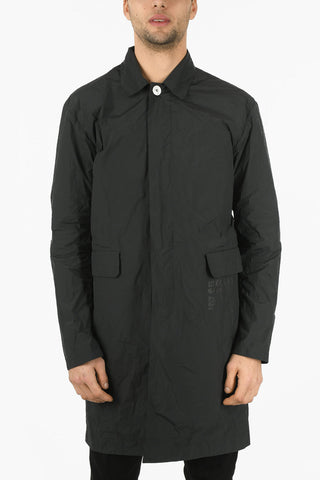 Overshirt 64/95 in Nylon con Abbottonatura Nascosta