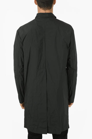 Overshirt 64/95 in Nylon con Abbottonatura Nascosta