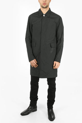 Overshirt 64/95 in Nylon con Abbottonatura Nascosta