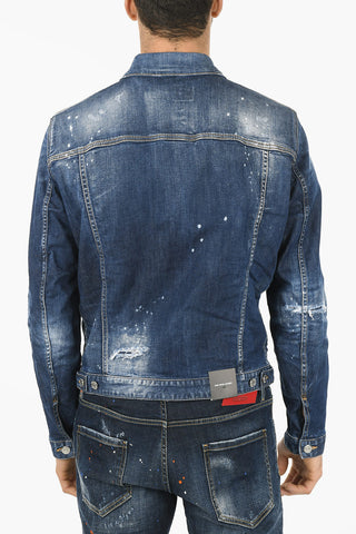 Distressed DAN JEAN Denim Jacket