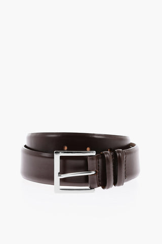 Metal Buckle Leather Belt