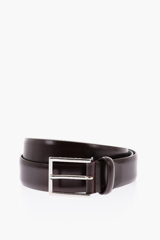 CC COLLECTION Cintura in Pelle con Fibbia in Metallo