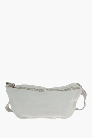 Borsa a Tracolla in Pelle di Cavallo con Zip