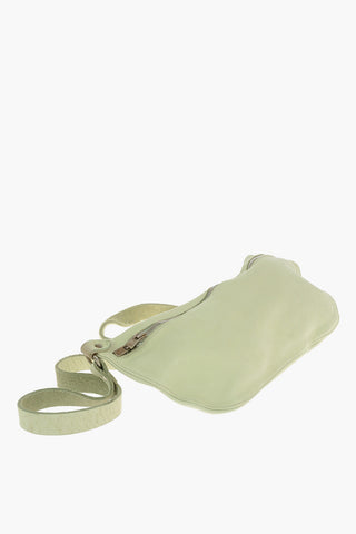 Horse Leather Crossbody Bag with Zip