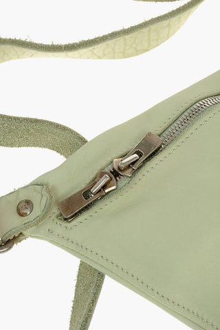 Horse Leather Crossbody Bag with Zip