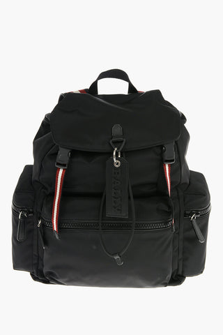 Outer Pocket CREW Backpack with Buckles and Drawstring