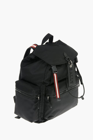 Outer Pocket CREW Backpack with Buckles and Drawstring