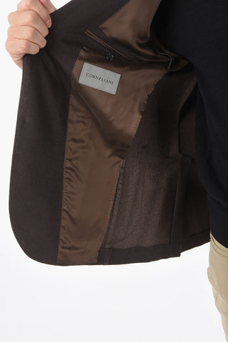 GATE Half-Lined Blazer with Welt Pocket and Side Vents