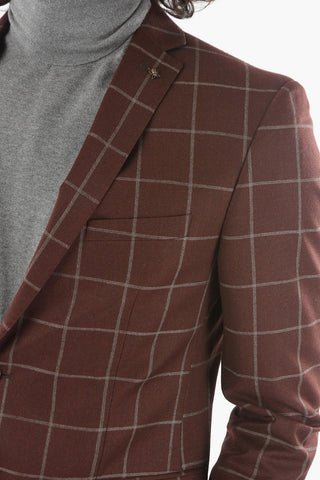 CC COLLECTION RESET Abito con Tasca con Aletta Motivo Windowpane Check