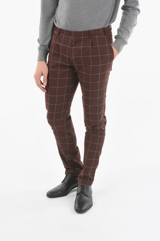 CC COLLECTION RESET Abito con Tasca con Aletta Motivo Windowpane Check