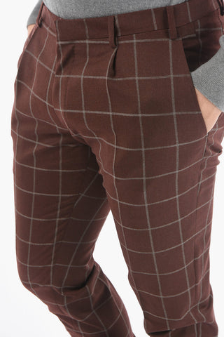 CC COLLECTION RESET Abito con Tasca con Aletta Motivo Windowpane Check