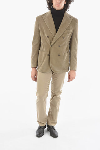 CC COLLECTION Half-Lined Double-Breasted Blazer with Peak lapel