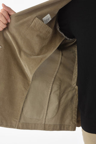 CC COLLECTION Half-Lined Double-Breasted Blazer with Peak lapel