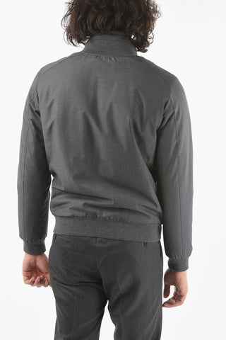 Lined Padded Sweatshirt with Chest Piece