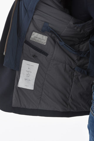 Removable Chest Piece Multipocketed Blazer