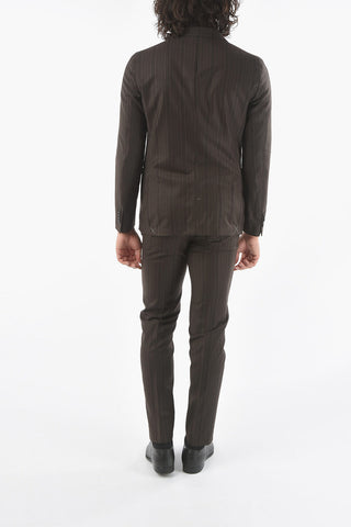 CC COLLECTION REWARD Half-Lined Barcode Suit with Welt Pocket
