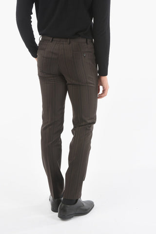 CC COLLECTION REWARD Half-Lined Barcode Suit with Welt Pocket