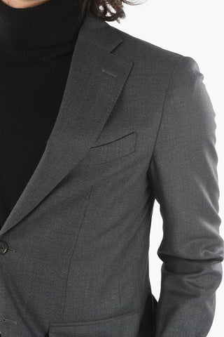 CC COLLECTION RETAILORED Lined Suit with Flap Pocket and Notch Lapel