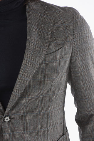 CC COLLECTION REWARD Abito Semifoderato Motivo Windowpane Check