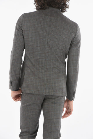CC COLLECTION REWARD Abito Semifoderato Motivo Windowpane Check