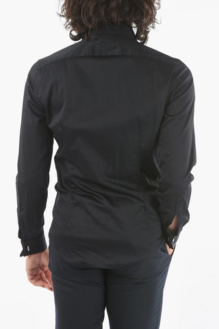 CC COLLECTION Cotton Shirt with Cufflinks