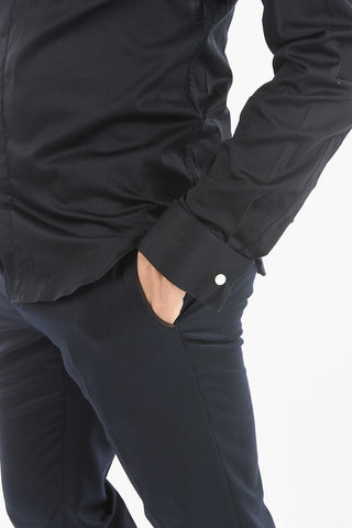 CC COLLECTION Cotton Shirt with Cufflinks