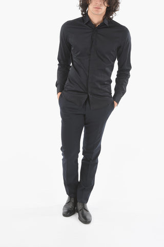 CC COLLECTION Cotton Shirt with Cufflinks