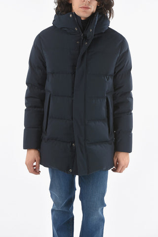CC COLLECTION Lined Padded Jacket with Zip and Button Pocket