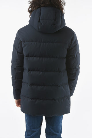 CC COLLECTION Lined Padded Jacket with Zip and Button Pocket
