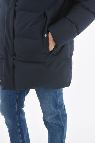 CC COLLECTION Lined Padded Jacket with Zip and Button Pocket