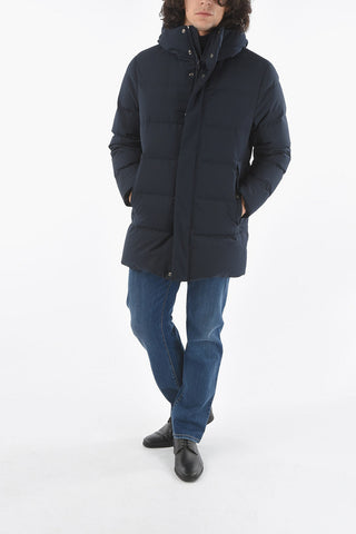 CC COLLECTION Lined Padded Jacket with Zip and Button Pocket