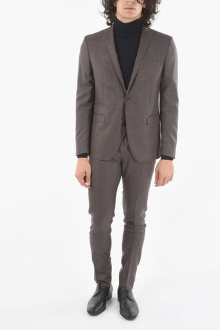 CC COLLECTION District Check Patterned RESET Suit
