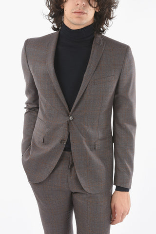 CC COLLECTION District Check Patterned RESET Suit