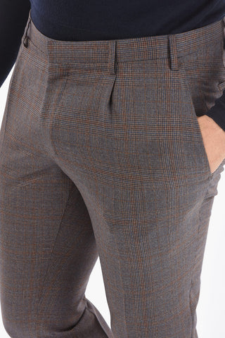 CC COLLECTION District Check Patterned RESET Suit