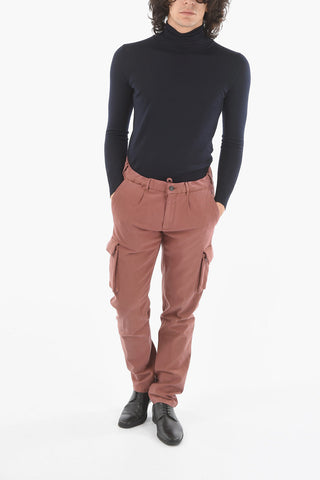 ID Slim Fit Cargo Pants With Drawstring