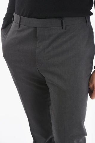 CC COLLECTION Lined Trouser with Hook-and-Zip Closure