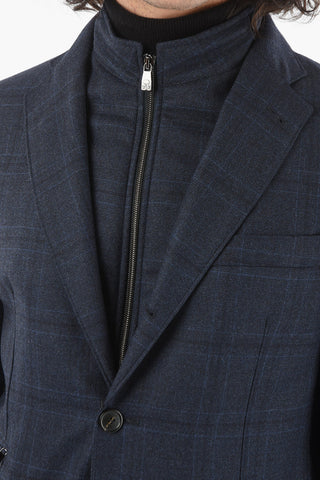 Removable Chest Piece OUTDOOR JKT Waterproof Blazer